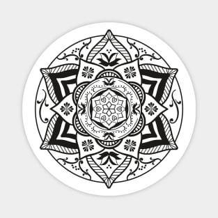 "Radiance" Mandala Magnet